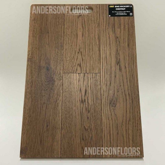 NAF T&G Engineered Hickory 18mm - Chestnut NAF T&G Engineered Hickory 18mm - Chestnut